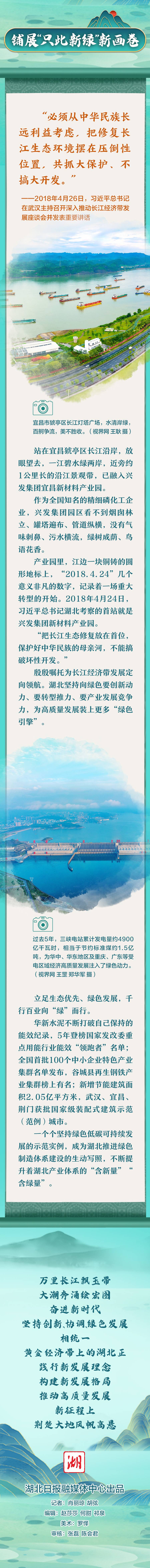 跟著總書記看中國丨青山綠水 潮涌大江