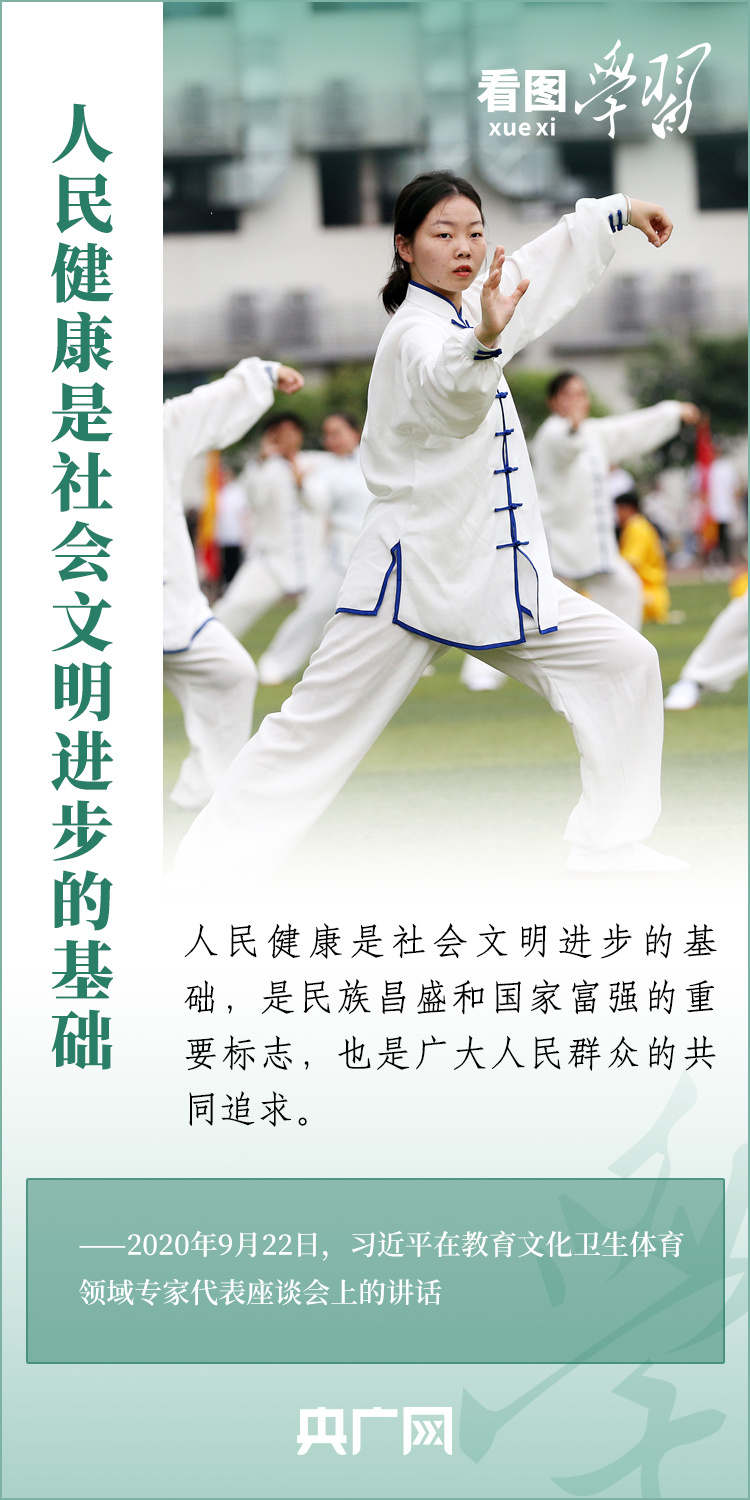 看圖學(xué)習(xí)丨實(shí)施全民健身戰(zhàn)略 加快建設(shè)體育強(qiáng)國