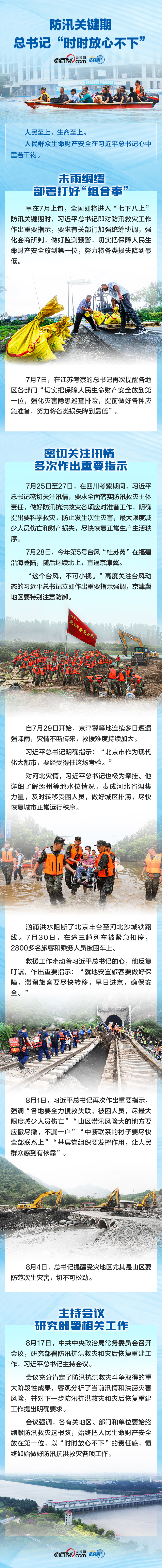 聯(lián)播+｜防汛關鍵期 總書記“時時放心不下”