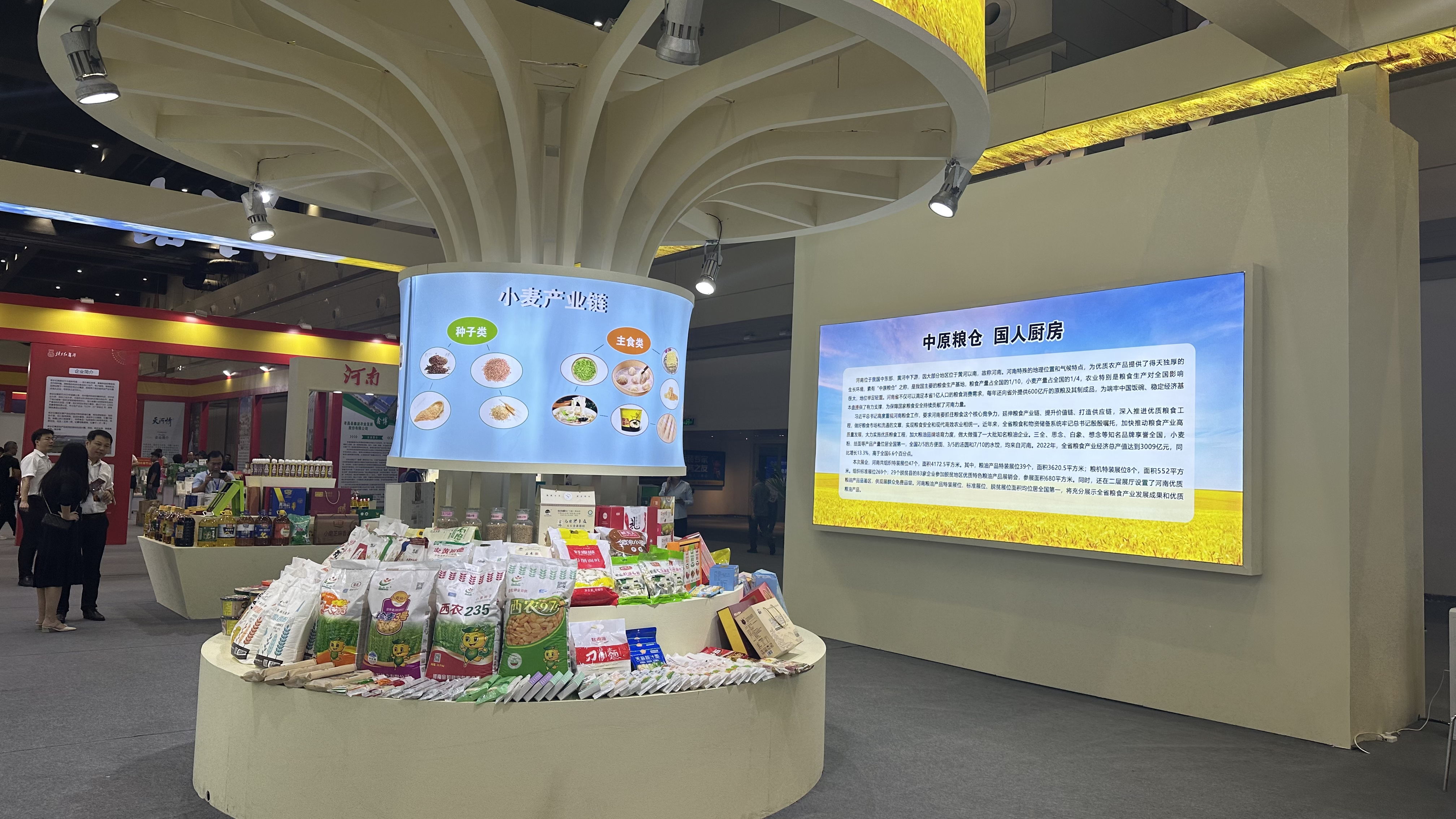 2600余家企業(yè)參展！第五屆中國糧食交易大會在鄭州舉行