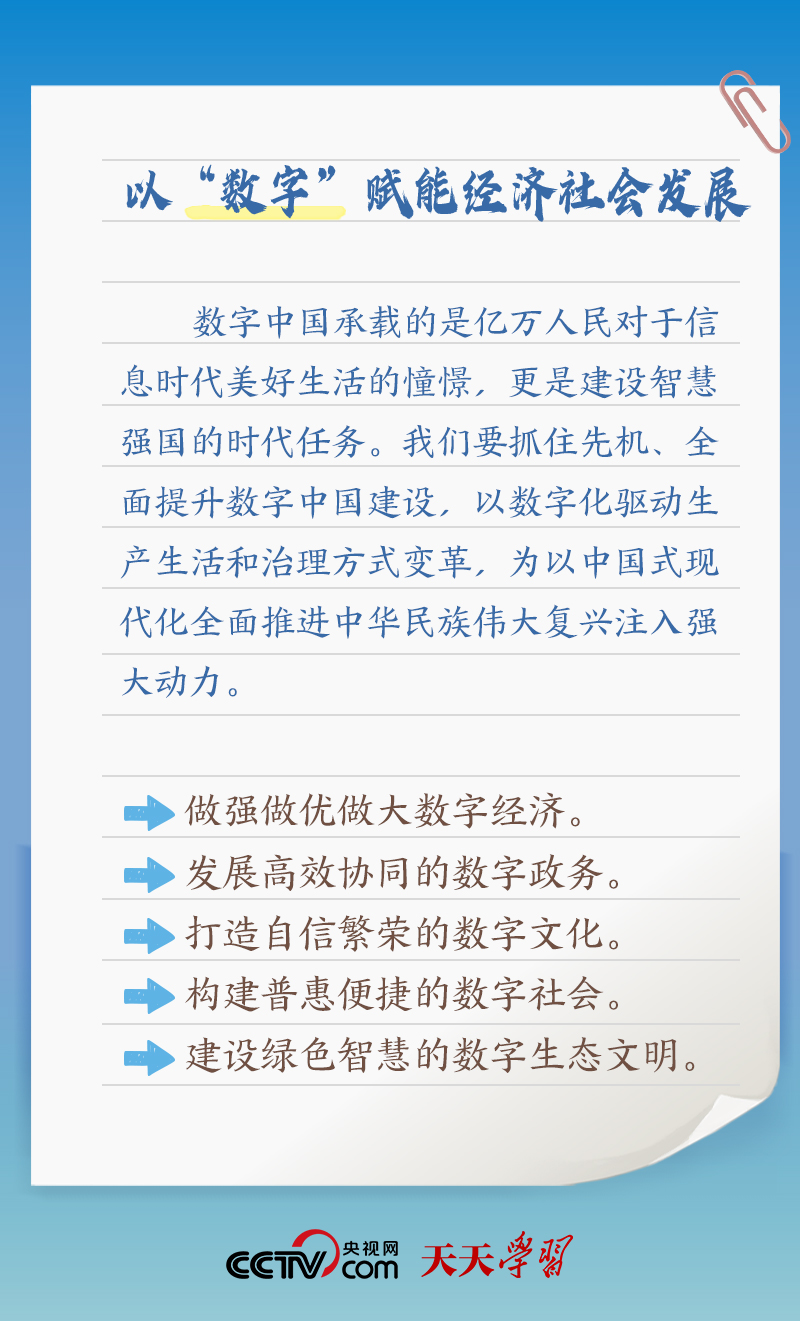 習(xí)近平賀信中提到的“數(shù)字中國”，你了解多少？
