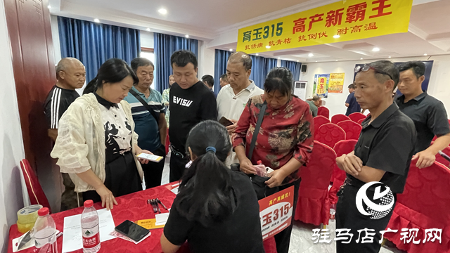 玉米新品種育玉315現(xiàn)場(chǎng)觀摩會(huì)在駐馬店召開(kāi)