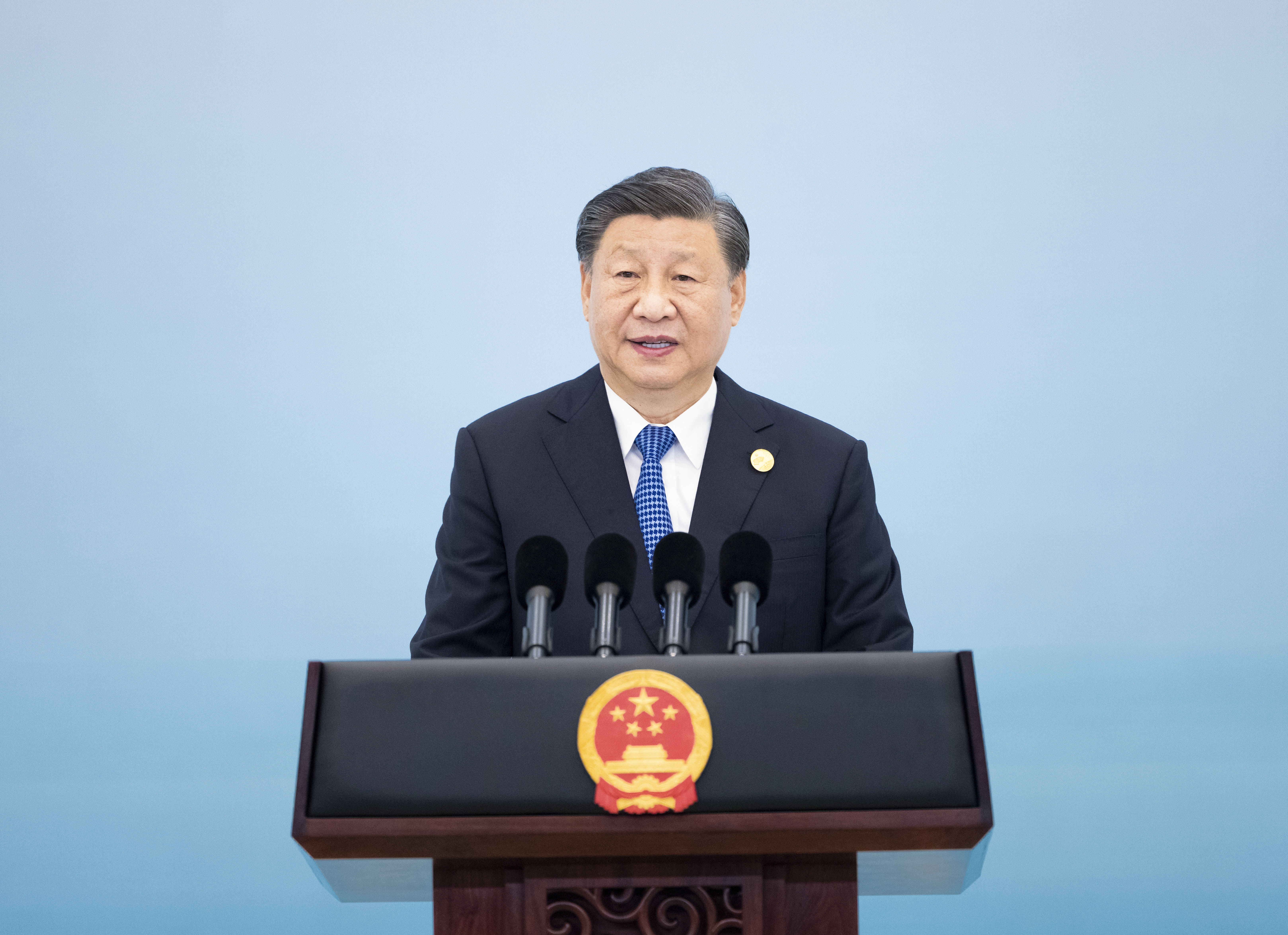 習(xí)近平和彭麗媛為出席杭州第19屆亞洲運(yùn)動(dòng)會(huì)開(kāi)幕式的國(guó)際貴賓舉行歡迎宴會(huì)
