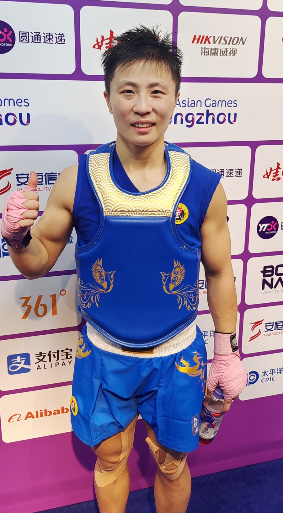 亞運“豫”見你丨武術(shù)散打首金！河南李玥瑤衛(wèi)冕亞運會冠軍：“繼續(xù)努力，升國旗，奏國歌”