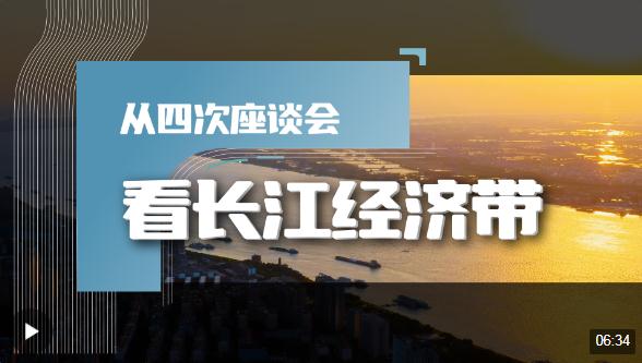 時政微解讀丨從四次座談會看長江經濟帶