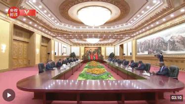 獨家視頻丨習近平會見肯尼亞總統(tǒng)魯托