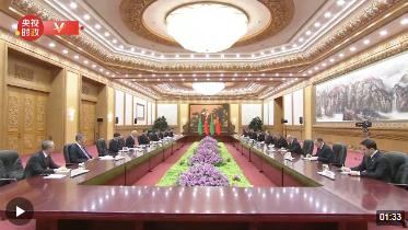 獨(dú)家視頻丨習(xí)近平會(huì)見(jiàn)土庫(kù)曼斯坦民族領(lǐng)袖、人民委員會(huì)主席別爾德穆哈梅多夫