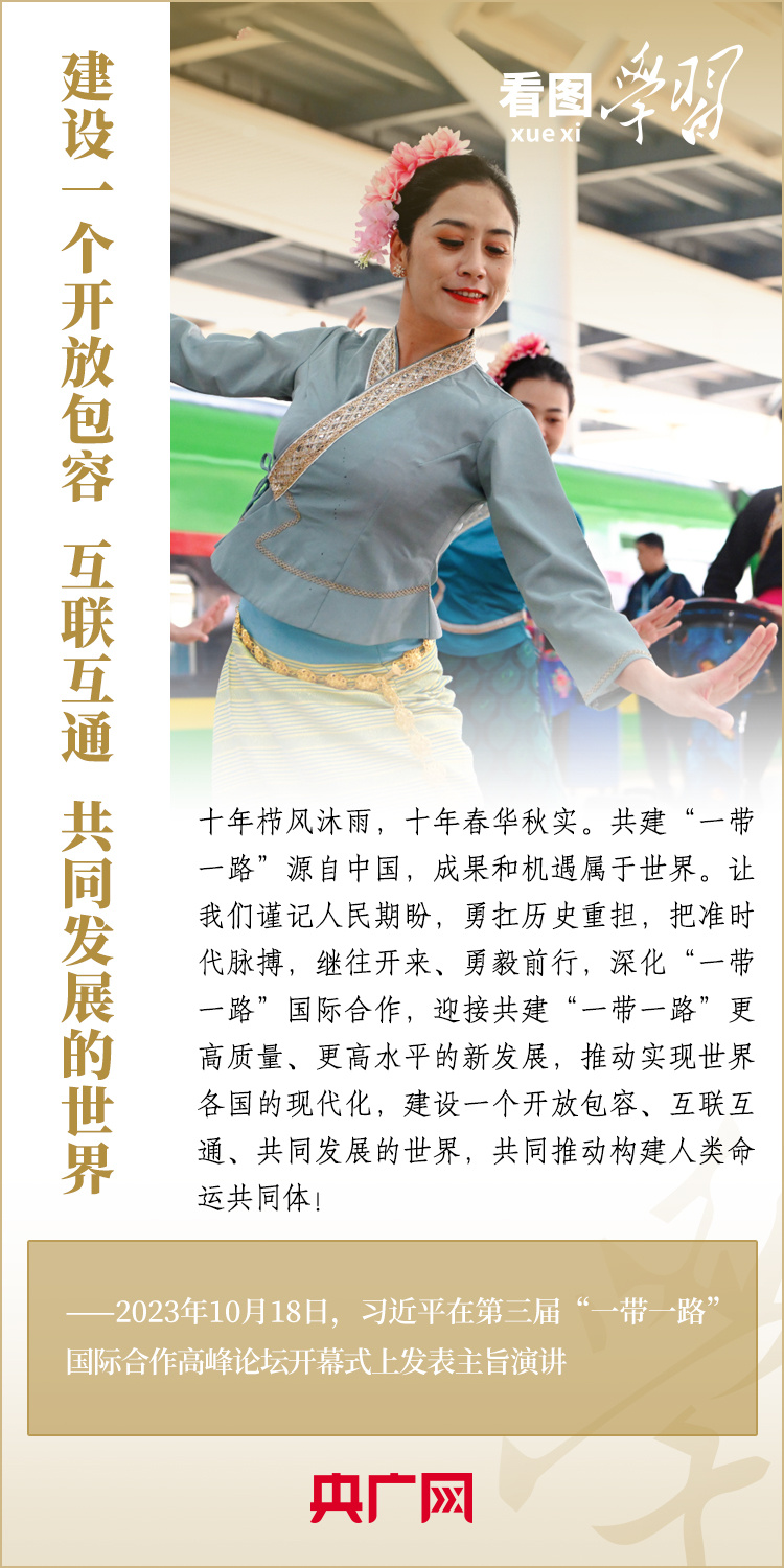 看圖學習·大道共通丨共建“一帶一路”匯集著人類共同發(fā)展的最大公約數(shù)