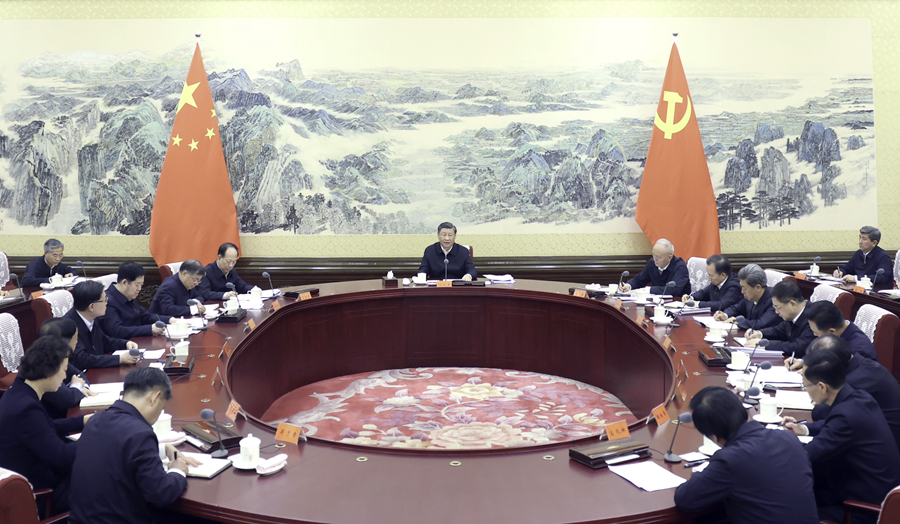 習(xí)近平同中華全國(guó)總工會(huì)新一屆領(lǐng)導(dǎo)班子成員集體談話