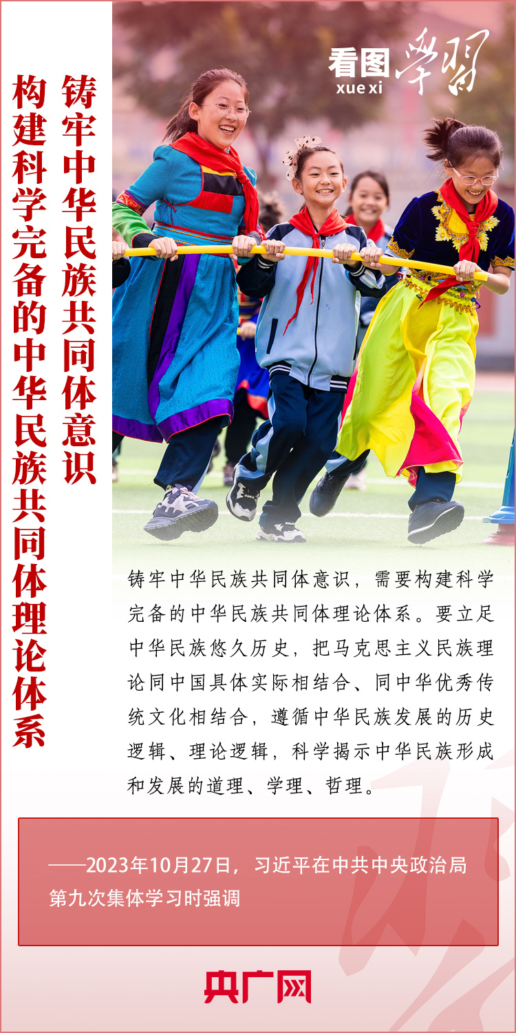 看圖學習丨鑄牢中華民族共同體意識 推進新時代黨的民族工作高質(zhì)量發(fā)展