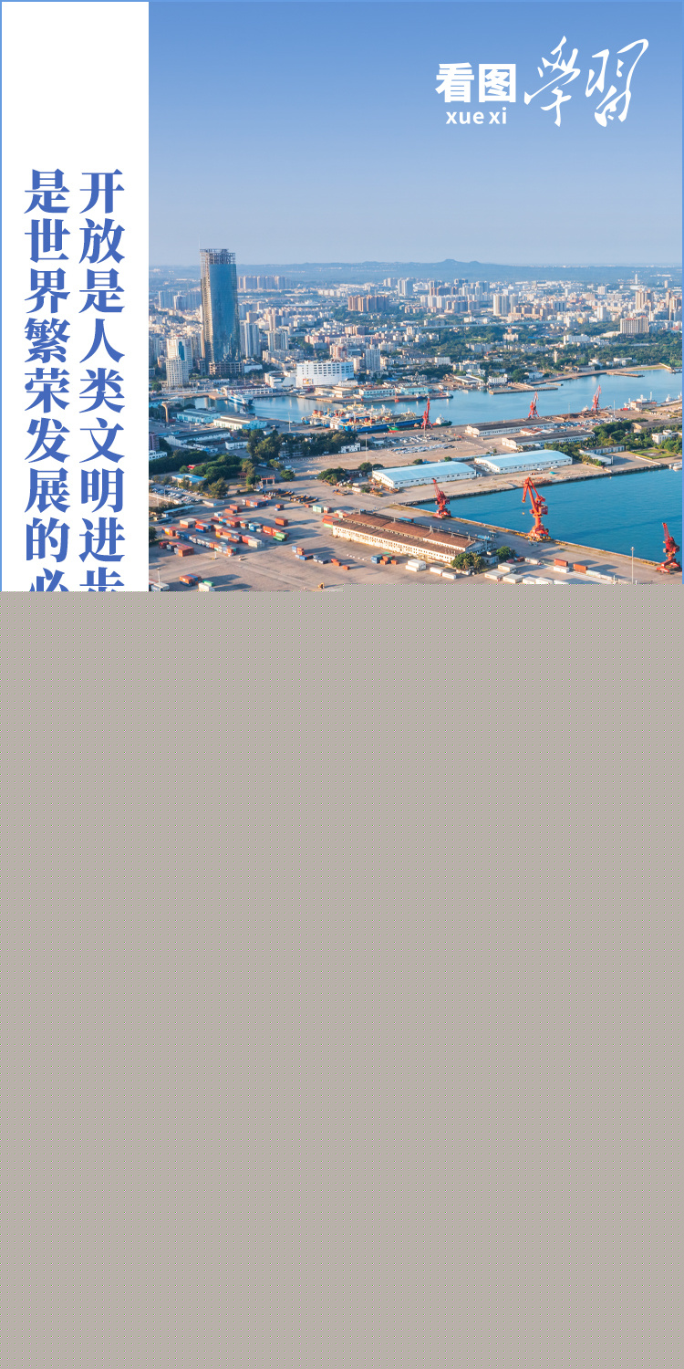 看圖學習丨中國新發(fā)展世界新機遇 推動建設開放型世界經(jīng)濟