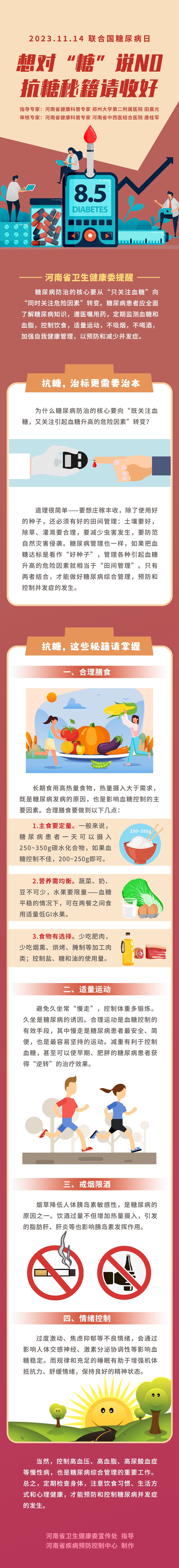 聯(lián)合國糖尿病日11.14:對“糖”說NO，治標(biāo)更需要治本!