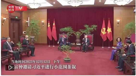 清茗酬知己，在河內(nèi)又見(jiàn)茶敘外交