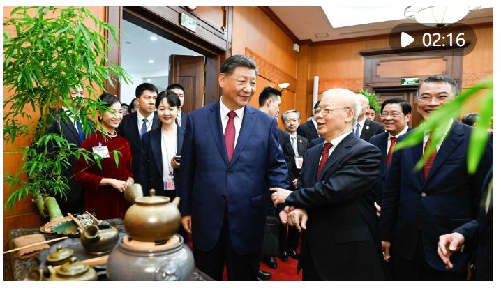 視頻畫(huà)報(bào)｜習(xí)近平訪越高光時(shí)刻