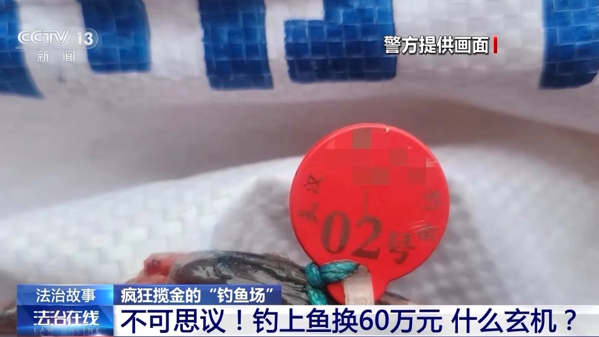 一條魚價(jià)值60萬元？釣魚場(chǎng)變“賭場(chǎng)” 警方抓獲86人
