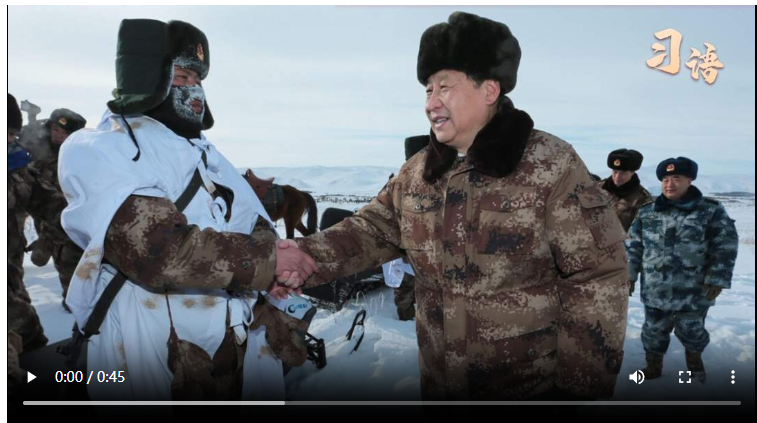 習(xí)語(yǔ)｜“今天，我和你們一起執(zhí)勤站崗”