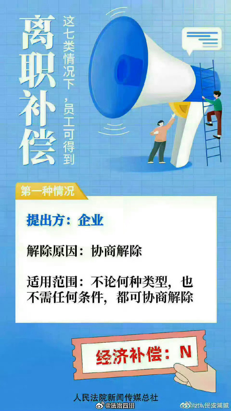 這些情況下被辭退解除勞動(dòng)合同，員工可以得到補(bǔ)償