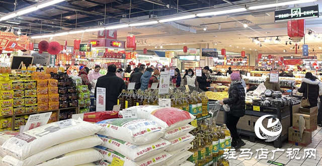 春節(jié)＋寒潮 駐馬店商超：放心！市民的“菜籃子”有保障