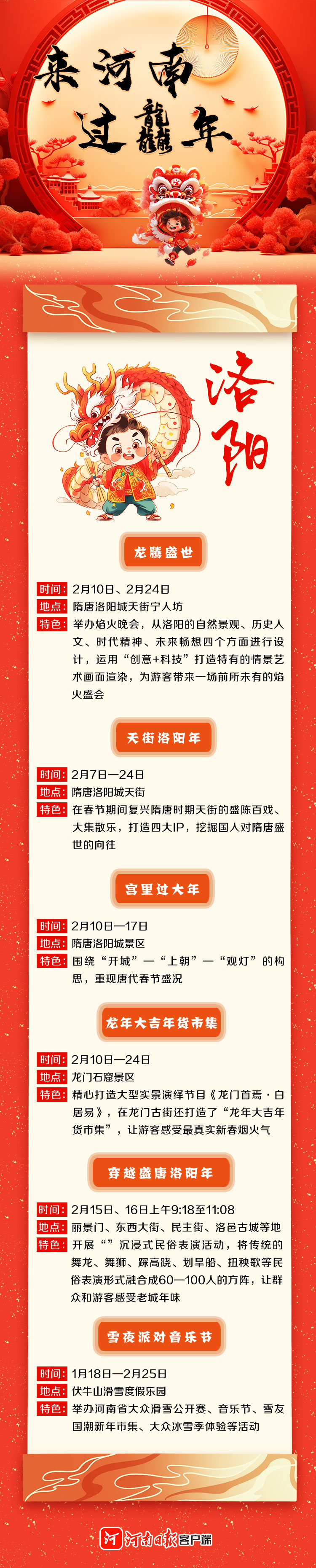 來河南 過龘年 ①丨精彩紛呈！看中原各地咋“鬧春”