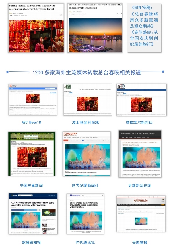 全球看春晚 共享中國年！總臺(tái)春晚海外傳播再創(chuàng)新高