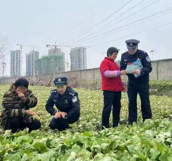 駐馬店市公安局高新區(qū)分局開展禁種鏟毒活動(dòng)