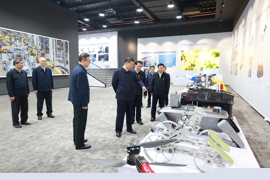 習近平在重慶考察調研