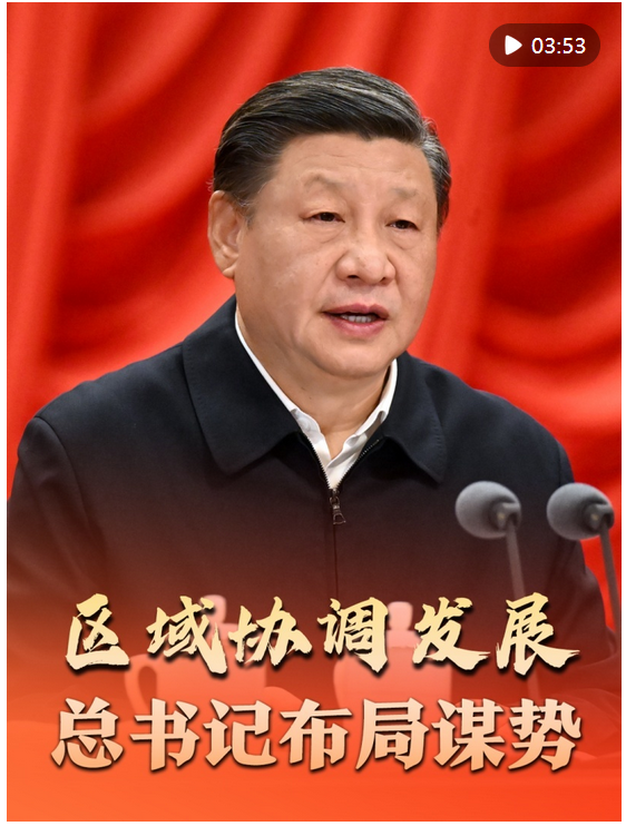 微視頻｜區(qū)域協(xié)調(diào)發(fā)展，總書記布局謀勢(shì)