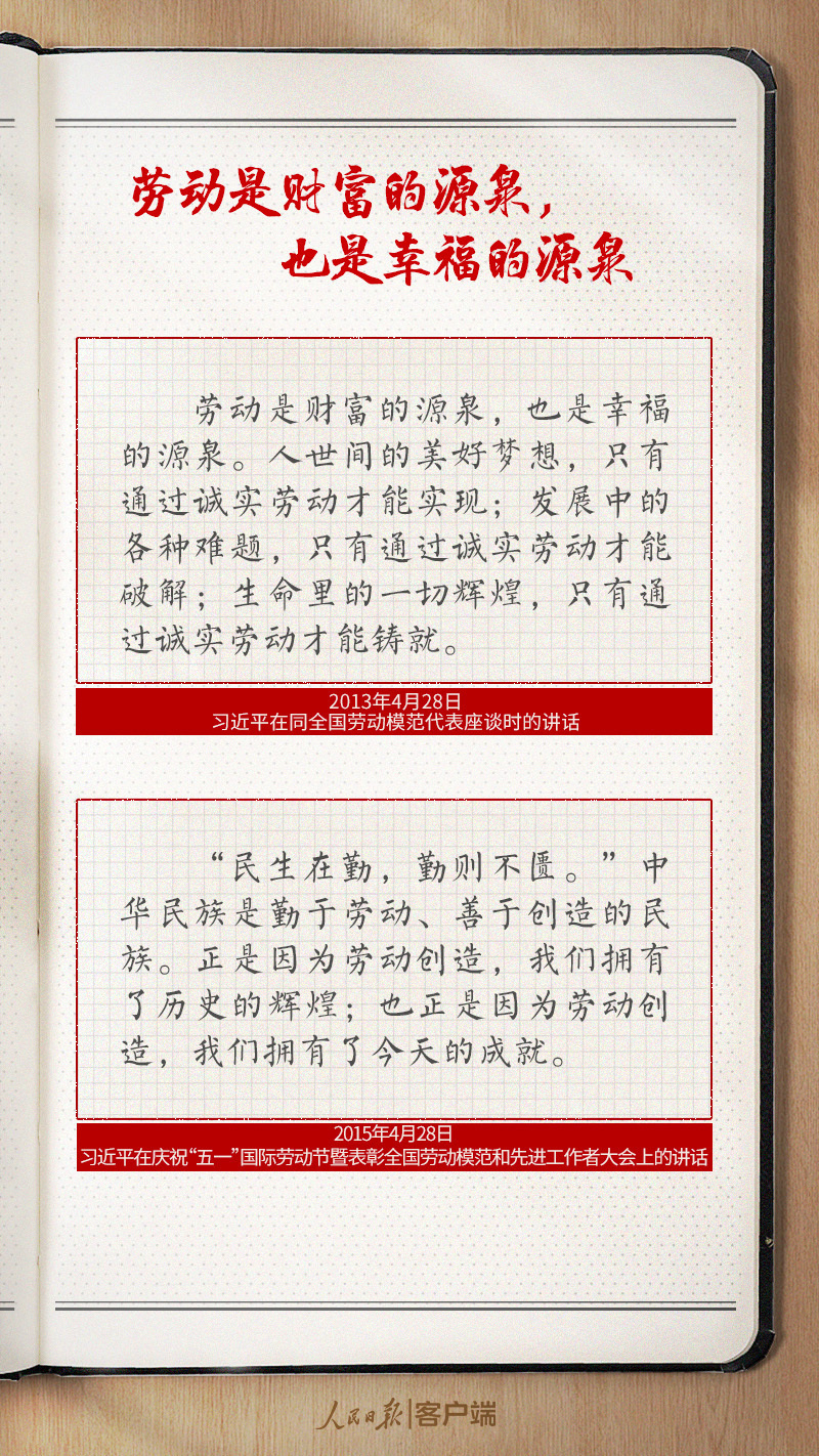 學習筆記丨習近平禮贊勞模精神、勞動精神、工匠精神