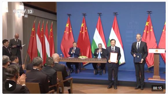 獨(dú)家視頻丨習(xí)近平同匈牙利總理歐爾班舉行會(huì)談