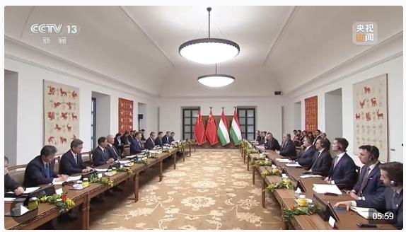 獨(dú)家視頻丨習(xí)近平同匈牙利總理歐爾班舉行會(huì)談