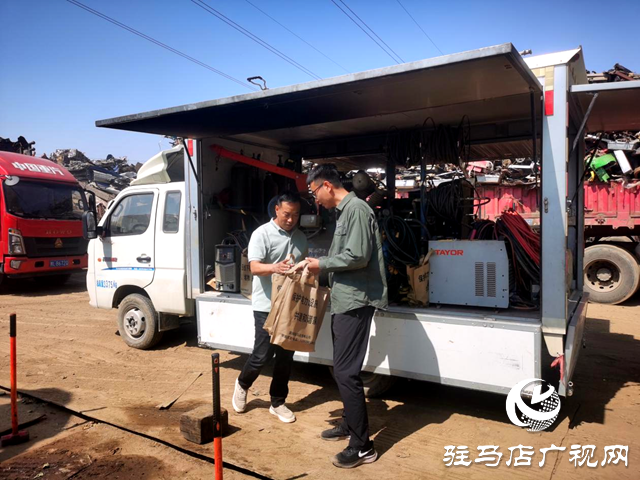 駐馬店開展世界電信日“三電”設(shè)施安全保護(hù)宣傳日活動(dòng)