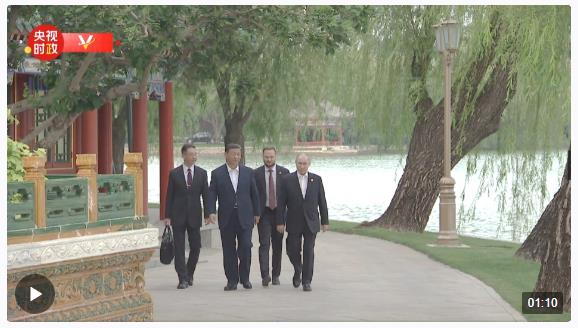 時政新聞眼丨中俄元首再次會晤，傳遞哪些重要信息？