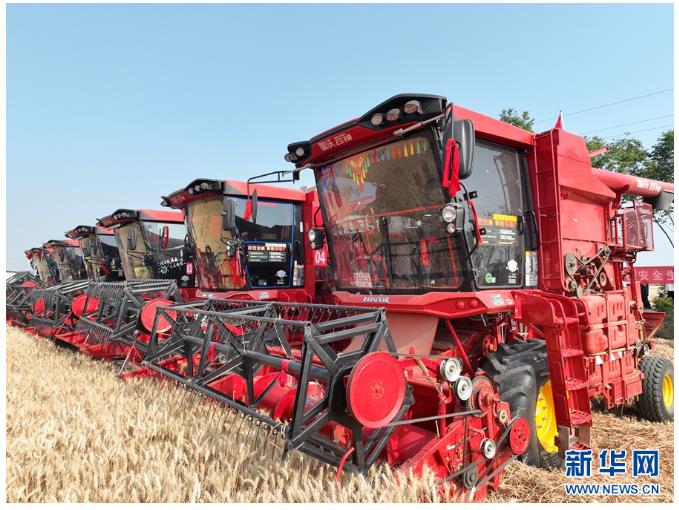 河南鎮(zhèn)平:糧歸倉 稈變寶