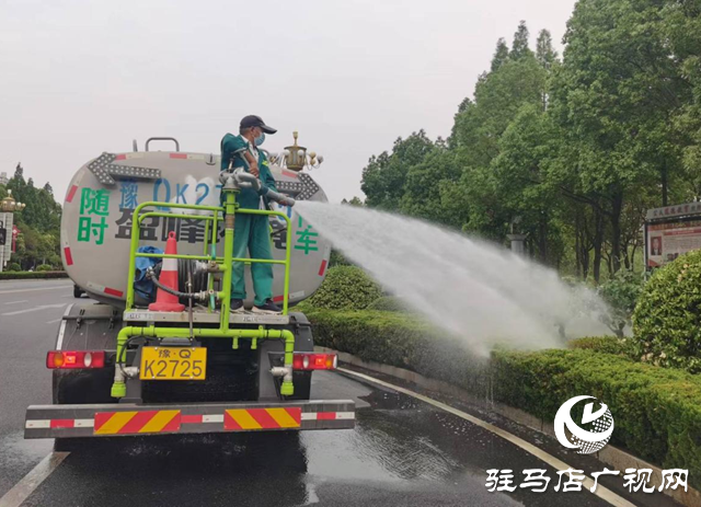 駐馬店市綠化所開展抗旱保綠行動