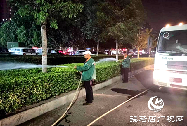 遂平縣園林綠化中心持續(xù)開展“戰(zhàn)高溫、保苗、抗旱護綠”攻堅戰(zhàn)