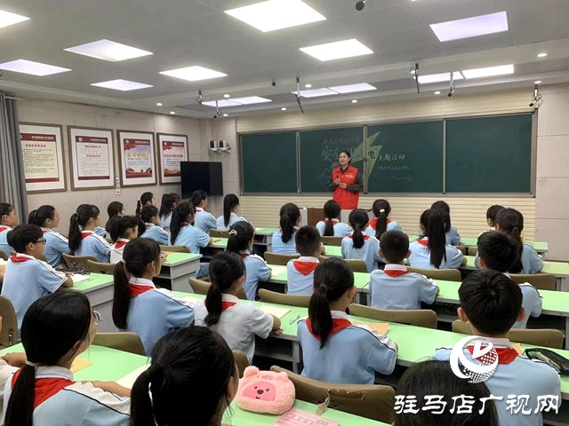 駐馬店實(shí)驗(yàn)小學(xué)開(kāi)展夏季用電安全主題教育活動(dòng)