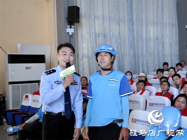 “美麗鄉(xiāng)村行”河南省交通安全巡回宣講活動走進(jìn)新蔡縣