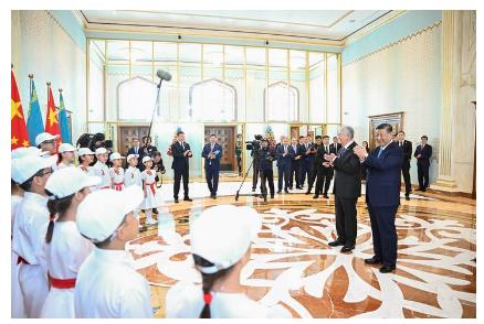 高清大圖｜盛大隆重 習(xí)近平主席受到“最高禮遇”歡迎