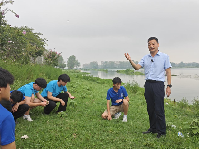 黃淮學院生物與食品工程學院開展生物多樣性保護實踐調查
