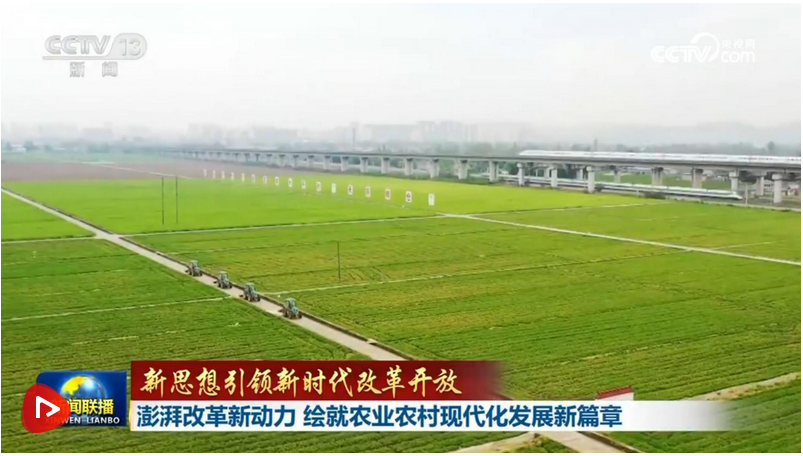 新思想引領(lǐng)新時代改革開放】澎湃改革新動力 繪就農(nóng)業(yè)農(nóng)村現(xiàn)代化發(fā)展新篇章 
