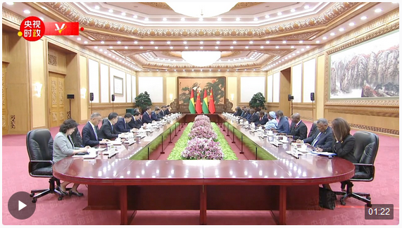 獨(dú)家視頻丨習(xí)近平：由中國作曲家譜曲的幾內(nèi)亞比紹國歌是兩國人民深厚友誼的見證