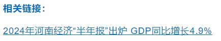 一圖讀懂 | 七組數(shù)據(jù)透視2024年河南經(jīng)濟(jì) “半年報(bào)”