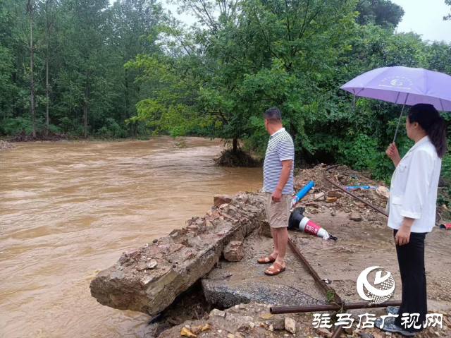 確山縣石滾河鎮(zhèn)：防汛一線黨旗飄揚 同心協(xié)力盡顯擔當