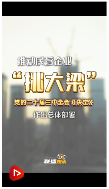 聯(lián)播觀察｜關(guān)鍵詞看改革 民營(yíng)企業(yè)更有底氣