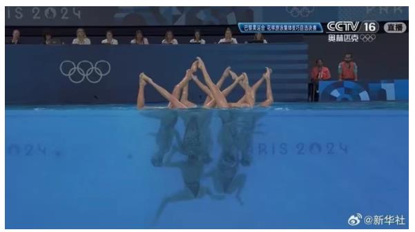 甲骨文“山”字驚艷亮相花泳池，中國(guó)隊(duì)奪首金創(chuàng)歷史丨豫見(jiàn)巴黎奧運(yùn)