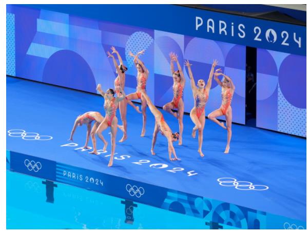 甲骨文“山”字驚艷亮相花泳池，中國(guó)隊(duì)奪首金創(chuàng)歷史丨豫見(jiàn)巴黎奧運(yùn)