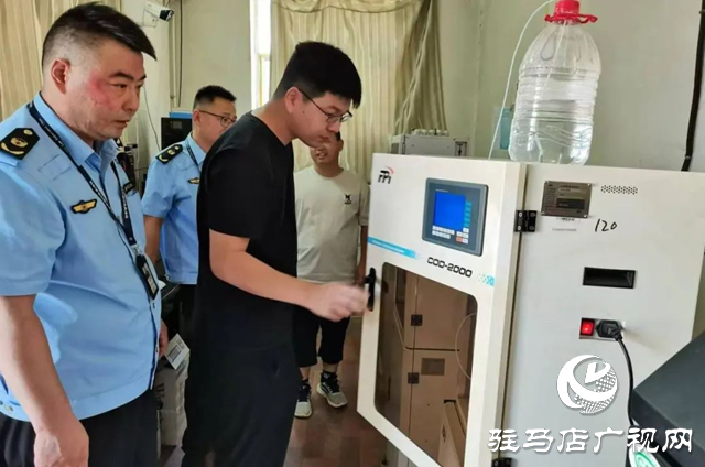 駐馬店市生態(tài)環(huán)境局泌陽分局開展重點(diǎn)污染源在線監(jiān)控專項(xiàng)檢查