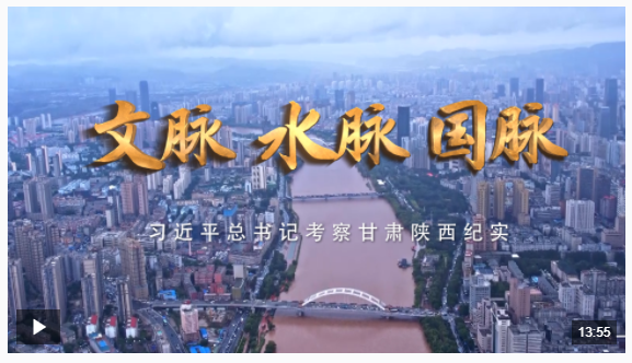時(shí)政微紀(jì)錄丨文脈 水脈 國(guó)脈——習(xí)近平總書(shū)記考察甘肅陜西紀(jì)實(shí)