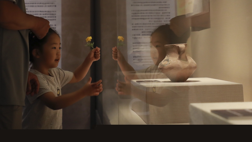 安特生返還文物首次“回家”展覽