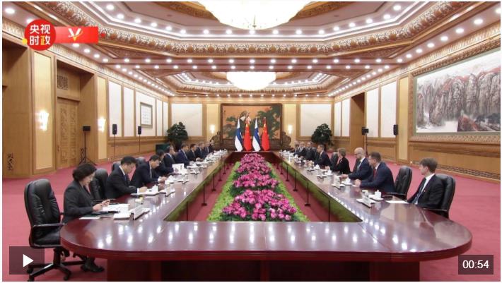 獨家視頻丨習(xí)近平：我愿同你一道 引領(lǐng)中芬兩國加強戰(zhàn)略合作 弘揚友好傳統(tǒng)